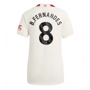 Manchester United Bruno Fernandes #8 Tredjetröja Dam 2023-24 Kortärmad